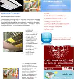 plafond rayonnant